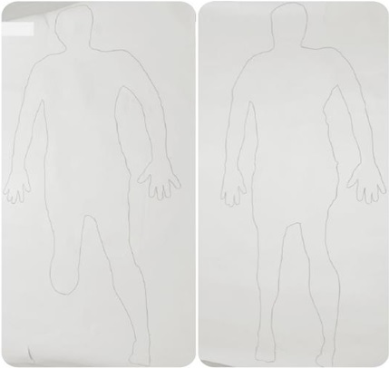 Body tracing test
